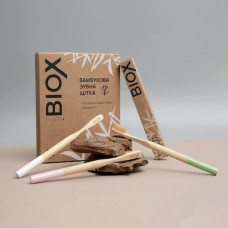 Бамбукові зубні щітки BIOX 